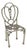 Vintage Italian Handmade Silver 800 Chair Figurine, Arezzo, 1970s For Sale