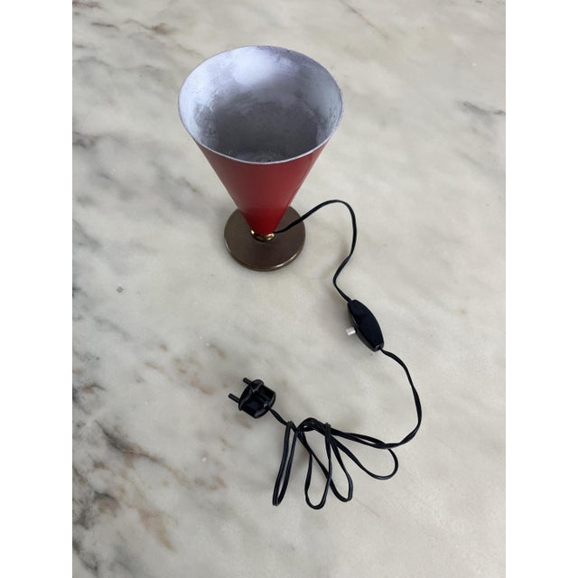 Mid-Century Made in Italy table lamp from the 1950s Intact and in good condition, small signs of aging. E14 lamp. European...