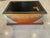 Black 1930s Paul Frankl Style Art Deco Lidded Hand-Painted Geometric Cigar Box Jewelry Box For Sale - Image 8 of 8
