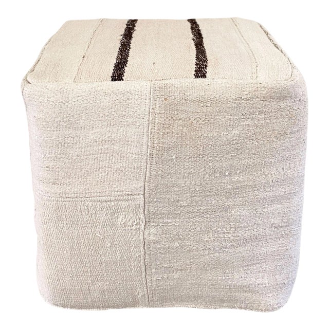 Liboria Hemp Pouf For Sale