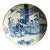 Chinese Ceramic Plate,Blue and White Porcelain Plate Hand Painted Figures Story Pattern For Sale