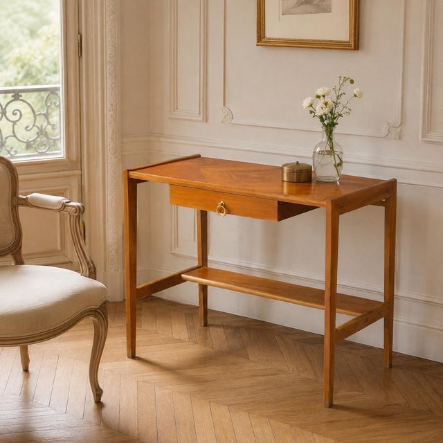 Vanity Table or Desk from La Permanente Mobili Cantù, 1940s For Sale - Image 9 of 10