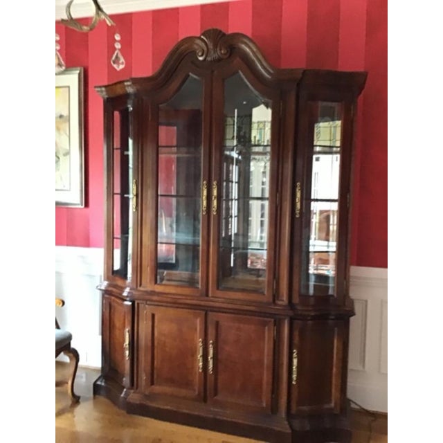 Bernhardt Mahogany Breakfront China Chairish