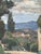 1950s 1950s French Mountain Village View Original Painting in Vintage Gold Frame For Sale - Image 5 of 5