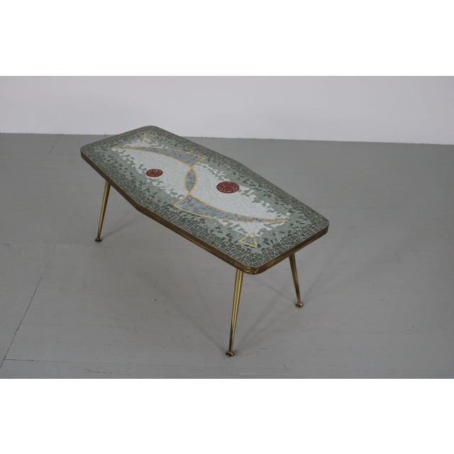 Mosaic Side Table by Berthold Müller, 1950s For Sale - Image 15 of 18