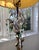 Hollywood Regency Vintage Hollywood Regency Cherub Lamp With Crystal Prisms, 41” For Sale - Image 3 of 10