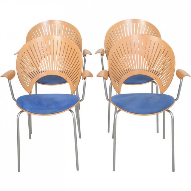 Trinity Armchairs by Nanna Ditzel, 2000s, Set of 4 For Sale - Image 18 of 18