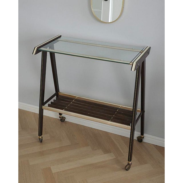 1960s Mid-Century Modern Italian Console Table, 1960s For Sale - Image 5 of 8