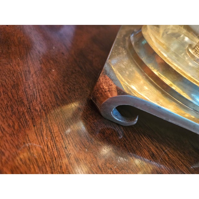 Vintage Waterford Crystal Table Boudoir Lamp For Sale - Image 9 of 10