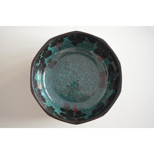 Art Nouveau Bowl by Christian Neureuther for Waechtersbach, 1910s For Sale - Image 3 of 5