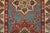 Kazak Runner 2’9” X 10′ Blue Wool Tribal Hand-Knotted Oriental Rug For Sale - Image 9 of 13