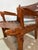 1960s Set of 2 Mid Century Angel Pazmino Hand Tooled Leather Sling Safari Chairs For Sale - Image 11 of 12