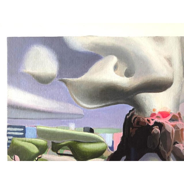 Nico Pearleyes, Subterranean Strength, 2026, Acrylic on Paper For Sale - Image 6 of 12