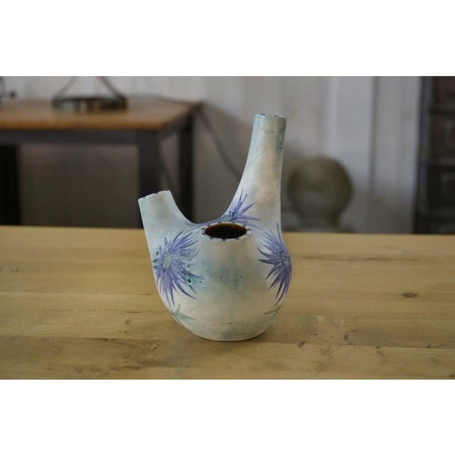 Model Chardon Ceramic Vase by Marie-Madeleine Jolly, 1940s For Sale - Image 6 of 9