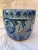 Blue Japanese Blue and White Hibachi Pot For Sale - Image 8 of 13