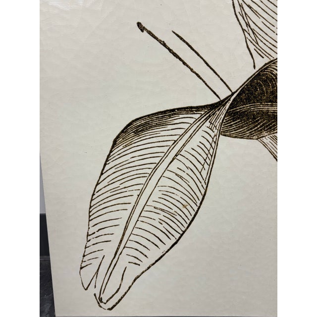 Textile Vision Studio Bird of Paradise Triptych Canvas Wall Art, Set of Three For Sale - Image 7 of 11