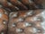 Mid 20th Century English Brown Tufted Leather Chesterfield Sofa For Sale - Image 12 of 17