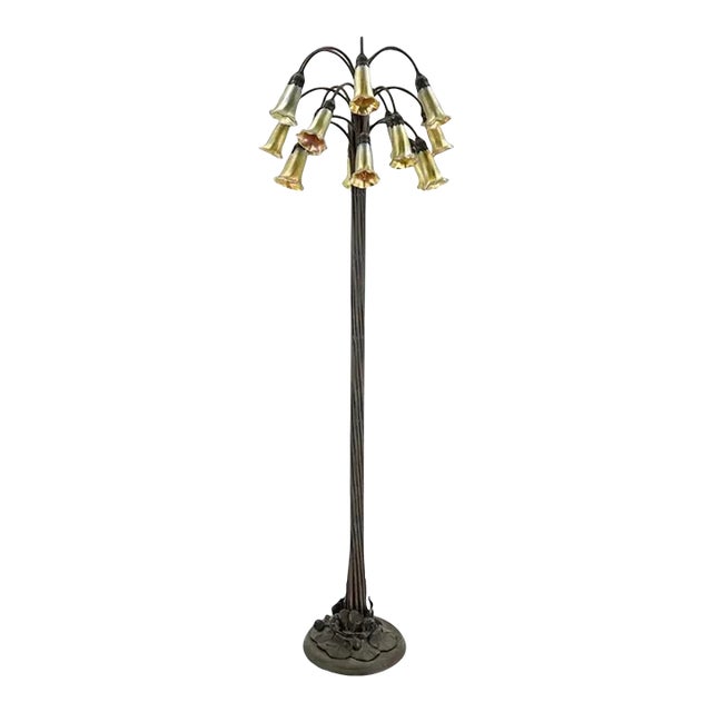 20th Century Style of Tiffany Studios Floor Lamp For Sale