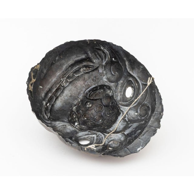 Peruvian Repousse Silver Mask For Sale In New York - Image 6 of 6