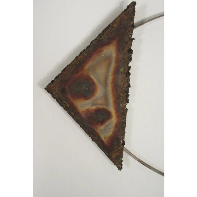 1970s Metal Fish Wall Sculpture For Sale - Image 9 of 11