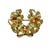 Vintage Rhinestone Wreath Brooch by Mitchel Maer, 1950s For Sale - Image 6 of 10