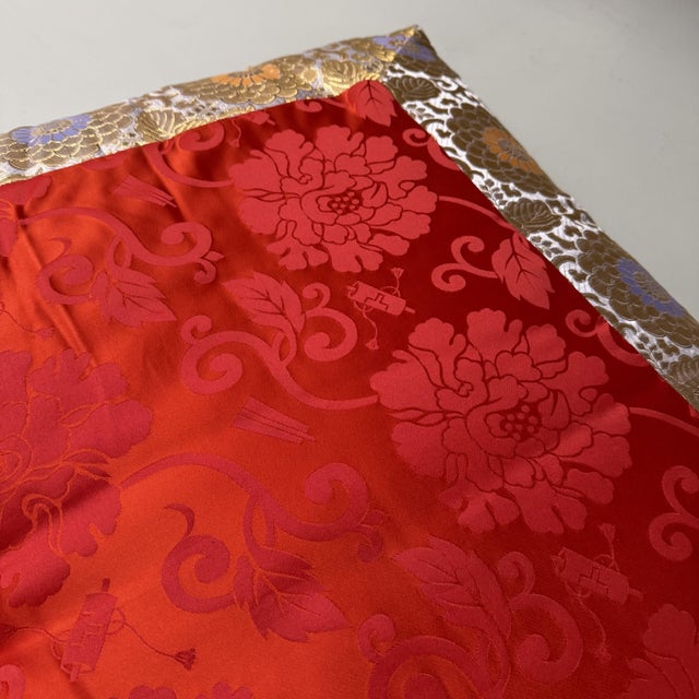 Haishiki / Terayō Zabuton Ceremonial Temple Floor Cushion, 1980s For Sale - Image 4 of 18