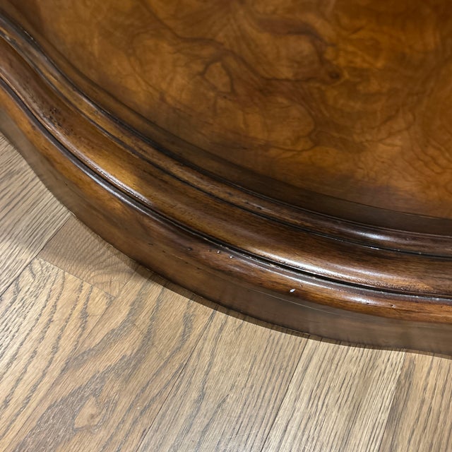 Available!! Henredon Vintage Henredon Bow Front Chest W/ Marble Top Excellent Condition For Sale - Image 10 of 12