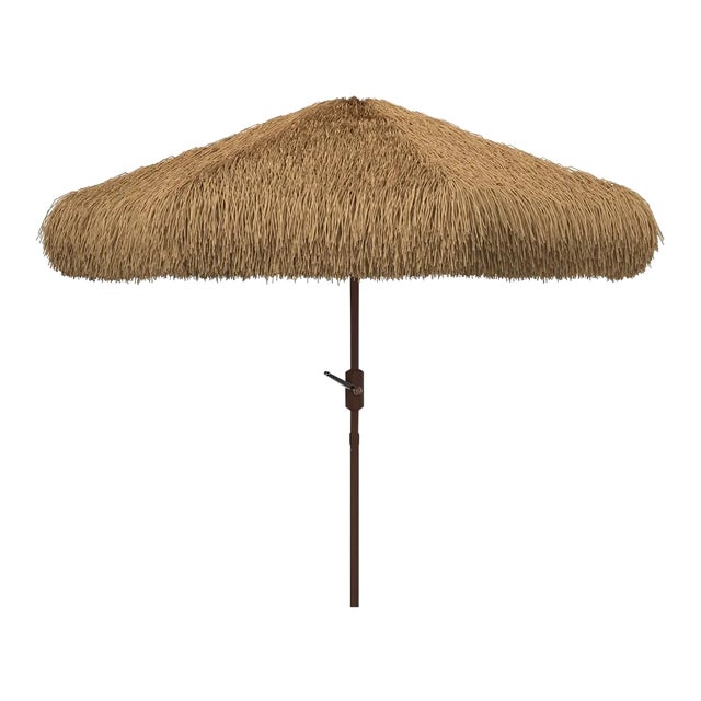 Nemery 11 Ft Tiki Umbrella - Brown For Sale