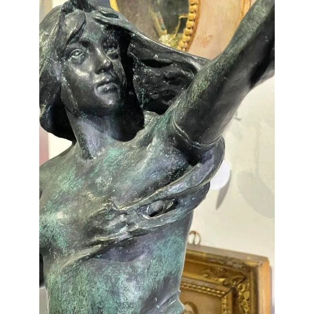 François Rude, Female Figure, Bronze Sculpture For Sale - Image 4 of 9