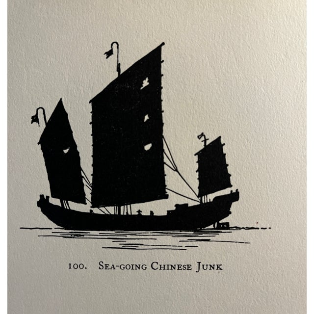 American 1929 Chinese Junk Print For Sale - Image 3 of 3