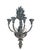 2020s Pair of Monumental Hand-Carved White-Washed Wood Five-Light Wall Candelabras For Sale - Image 5 of 8
