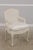 Pair of Louis XVI Painted Cane Back Fautuils Armchairs For Sale - Image 4 of 18