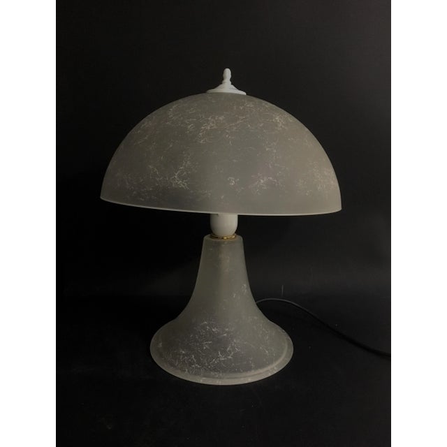 Vintage Murano Glass Table Lamp For Sale - Image 6 of 6