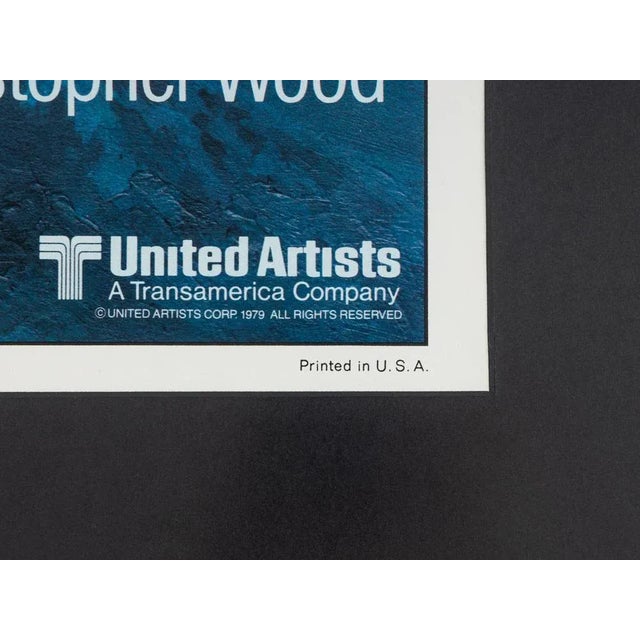 Moonraker Film Announcement Poster with Roger Moore For Sale - Image 10 of 14