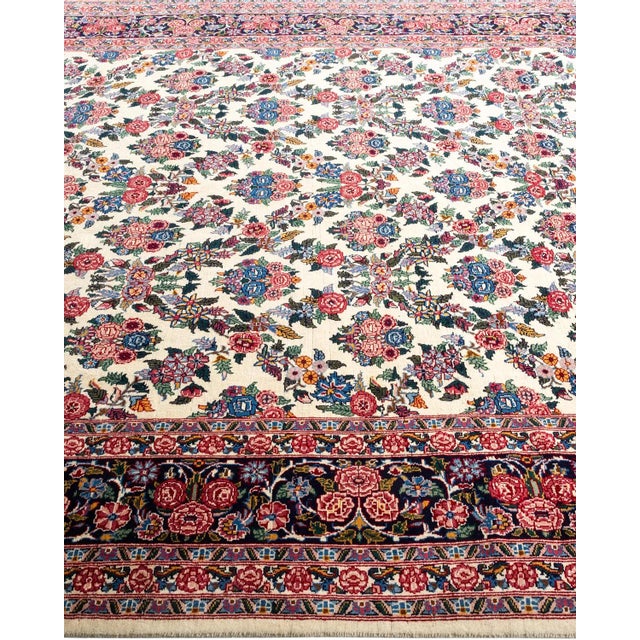 Solo Rugs Mogul, One-of-a-Kind Handmade Area Rug - Ivory, 6' 2" x 9' 2" For Sale - Image 4 of 8