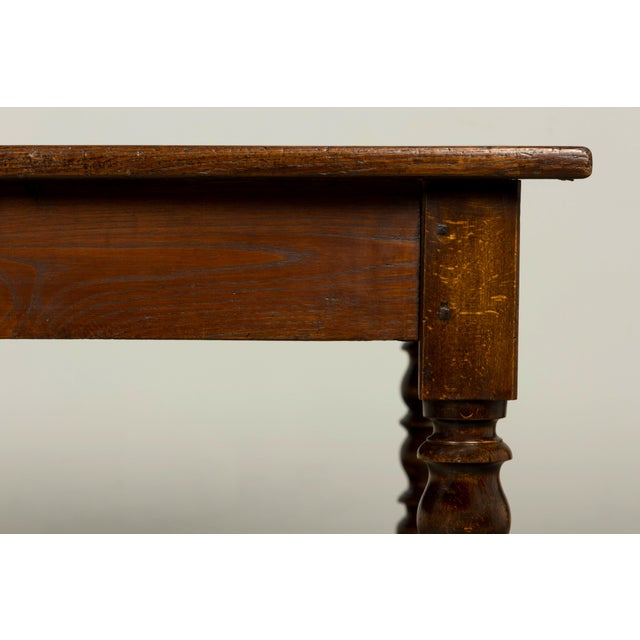 Mid-19th Century French Louis Philippe Oak Table For Sale In New York - Image 6 of 16