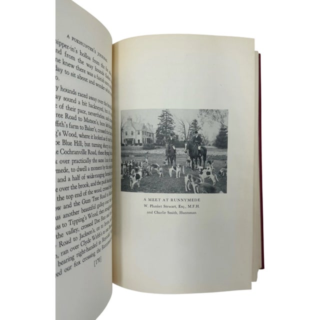 A Foxhunter's Journal J Stanley Reeve 1952 Limited Edition For Sale In Washington DC - Image 6 of 13