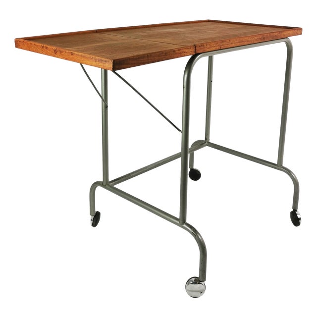 Bauhaus Side Table, Denmark, 1950s For Sale