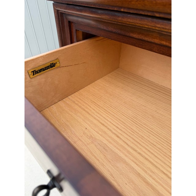 1990s Traditional Louise Philippe Style Chest of Drawers by Thomasville For Sale - Image 9 of 10