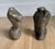 Pair of Solid Pyrite Male & Female Torso Sculptures / Bookends For Sale - Image 4 of 8