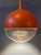 Mid-Century Space Age Orange Väster Pendant Light from Ikea For Sale - Image 3 of 11