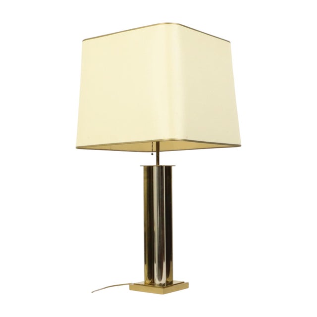 Hollywood Regency Table Lamp in Brass, 1960s For Sale - Image 17 of 18