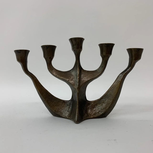 Brutalist Candleholder by Horst Dalbeck, Germany, 1970s For Sale - Image 10 of 10