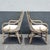 Vintage Coastal Cream and Tan Rattan Dining Arm Chairs by Whitcraft - Set of 6 For Sale In West Palm - Image 6 of 10