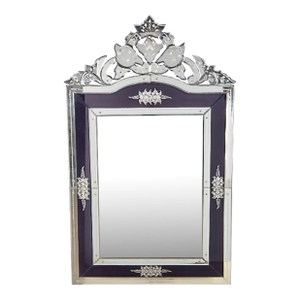 Venetian Cobalt Glass Mirror