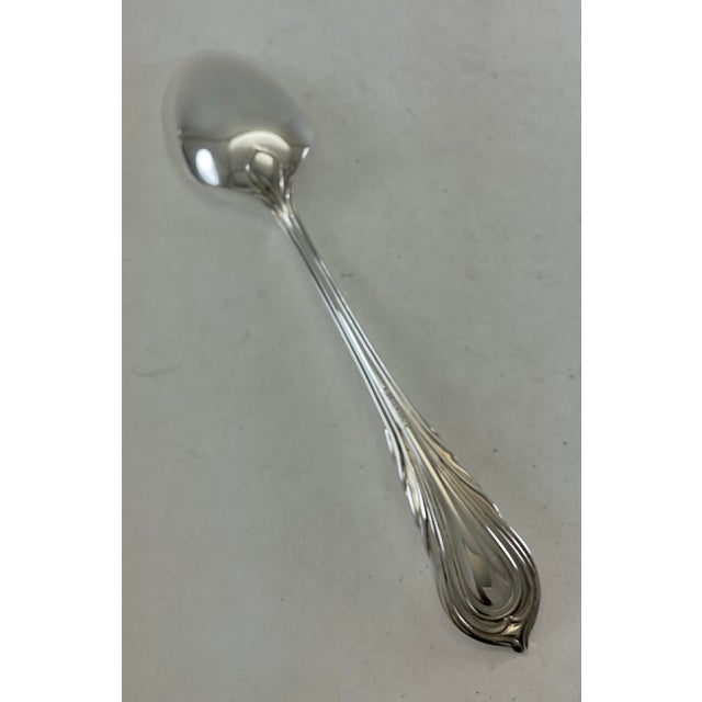 Metal 1980s Silver Dinner Spoon, Lily. For Sale - Image 7 of 18