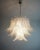 Glass Italian Murano Three-Tier 48 Transparent Felci Glass Chandelier For Sale - Image 7 of 11