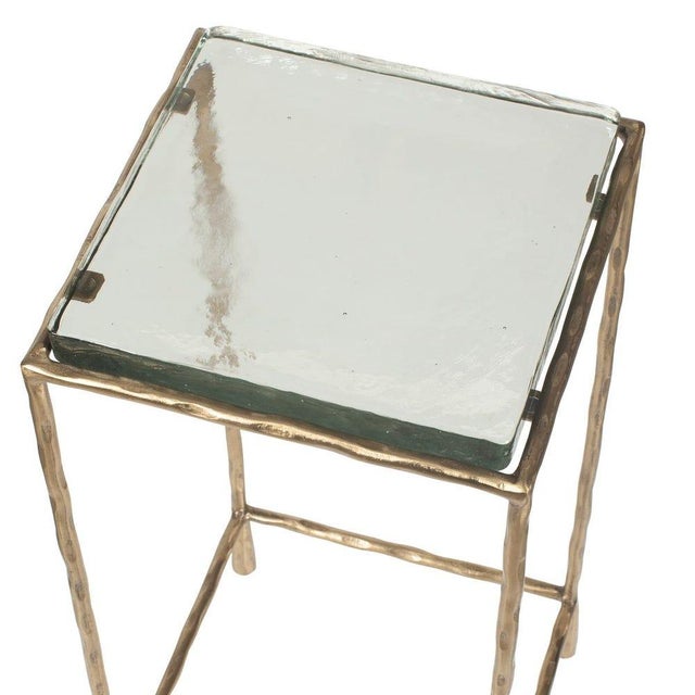 Statement Piece Square Drink Table For Sale - Image 4 of 6