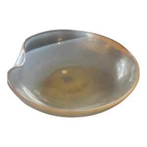 1980’s Elsa Peretti for Tiffany & Co. Murano Glass Plate 24 Kt Gold, Archimede Seguso