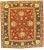 Pasargad N Y Sultanabad Sumak Weave 7'9" X 8'8" Hand-Woven Rug For Sale - Image 4 of 4